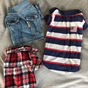 Woolrich Dog Denim & 2 Shirts & Skirt